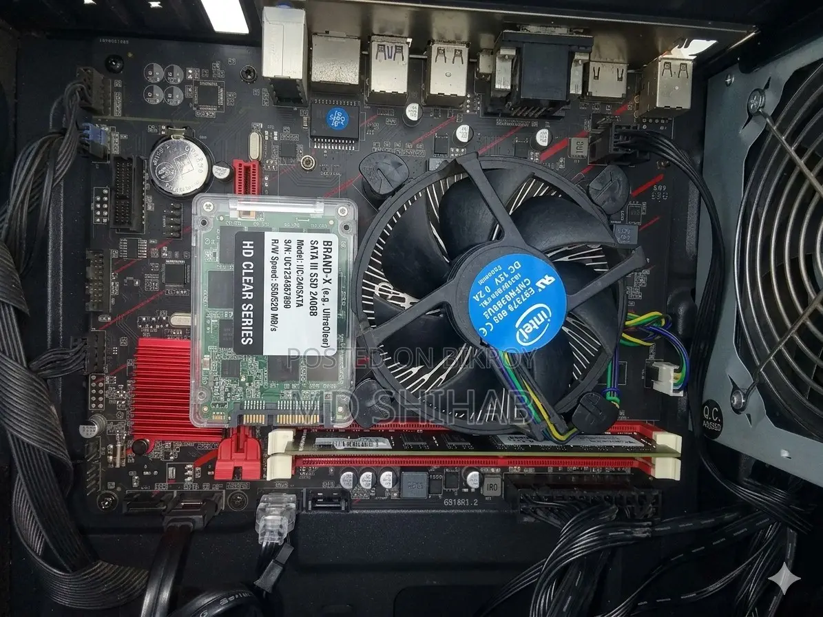 Desktop Computer 4GB Intel Core I3 SSD 256GB