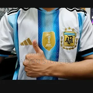 Argentina Home Jersey 2024 | 3 Star | Adidas | M/L/XL