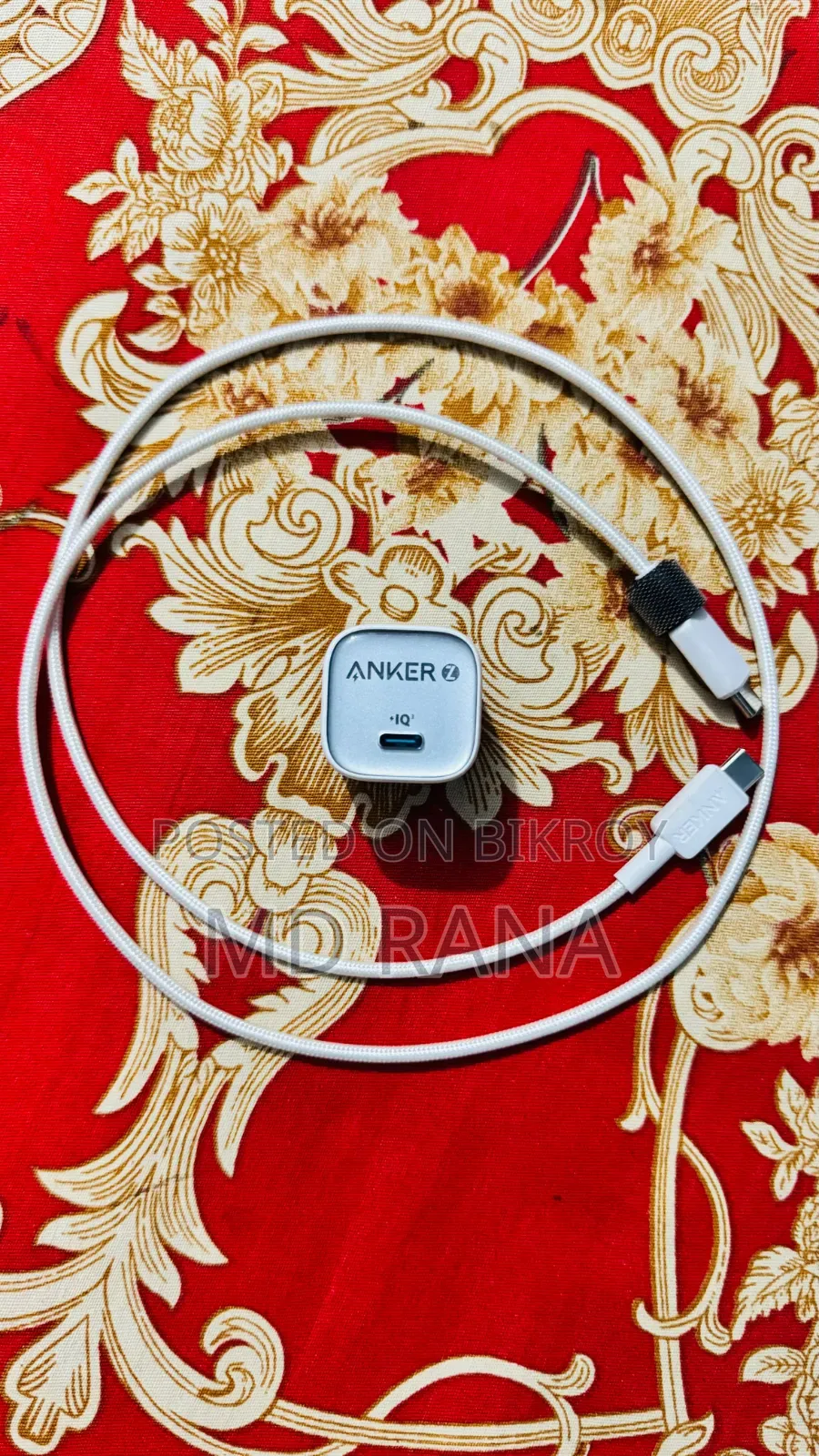 Anker 20W Adapter Type C to Type C Cable