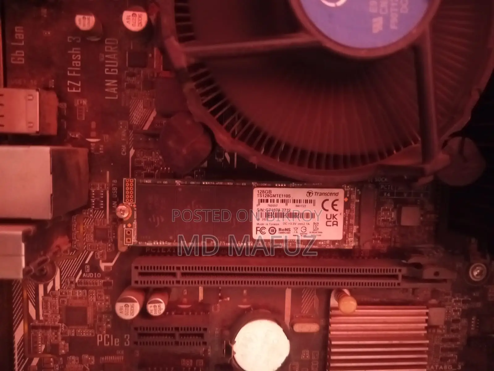 Desktop Computer Asus 4GB Intel Core I3 HDD 128GB