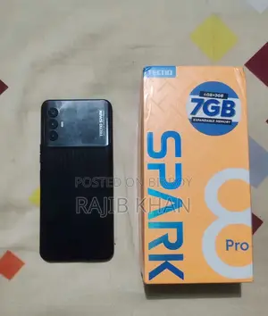 Tecno Spark 8 Pro 64 GB Black