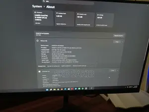 Desktop Computer MSI Model 8GB Intel Core I5 SSD 256GB