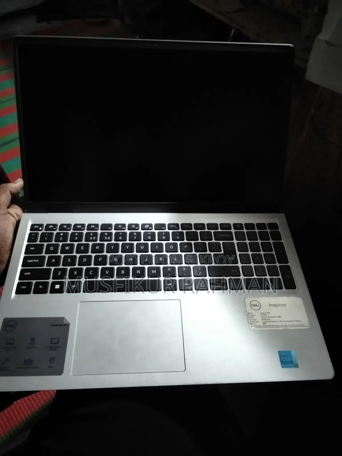 Laptop Dell Inspiron 3541 8GB Intel Core I3 SSD 512GB