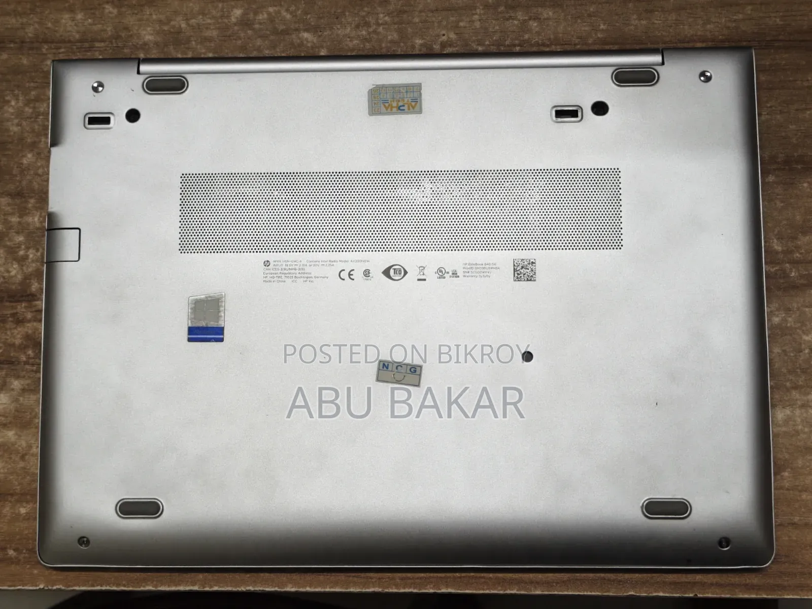 Laptop HP EliteBook 840 G6 8GB Intel Core I5 SSD 256GB