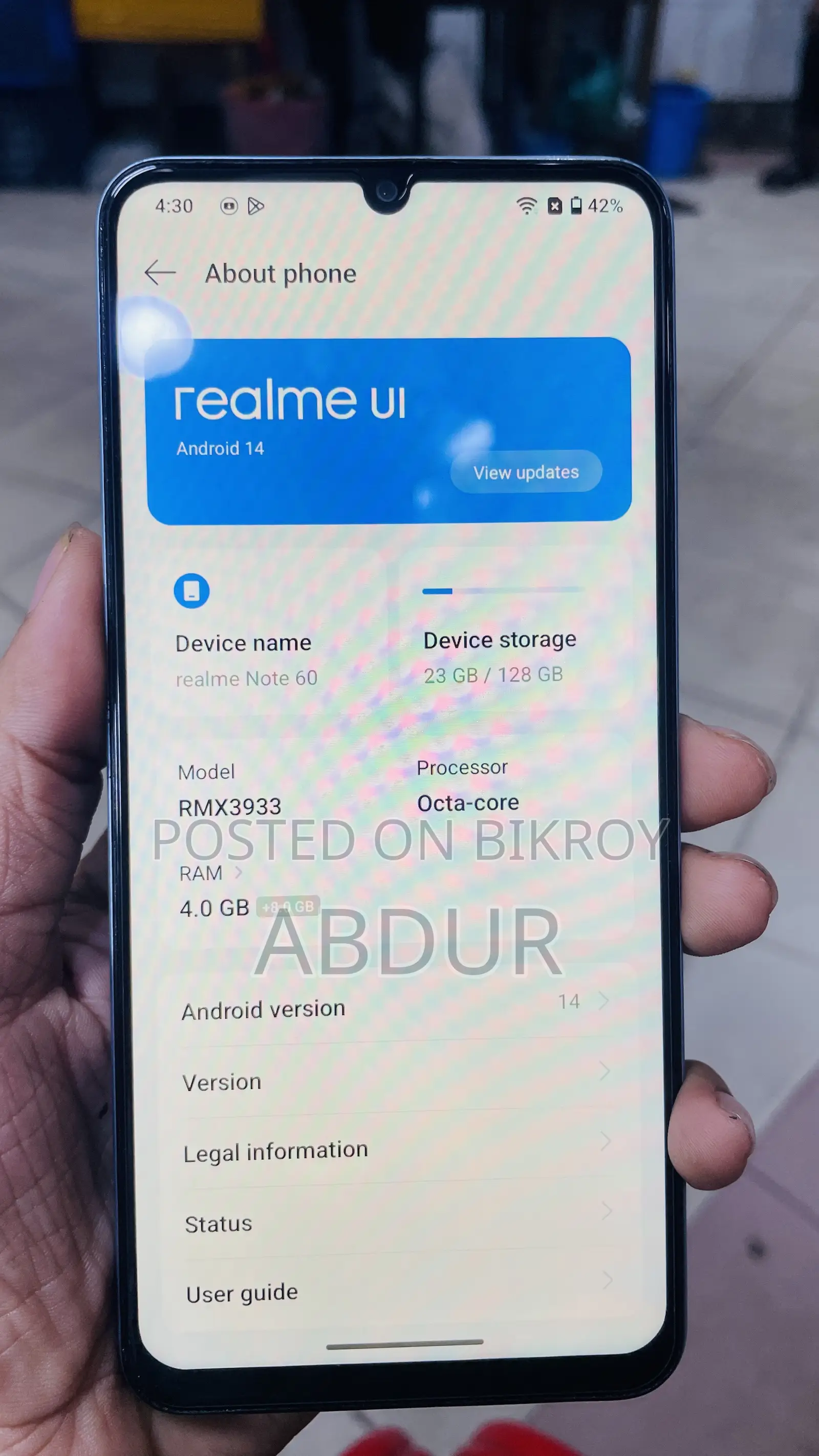 Realme Note 60 128 GB