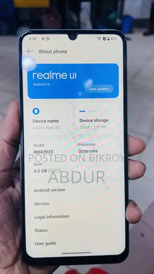 Realme Note 60 128 GB
