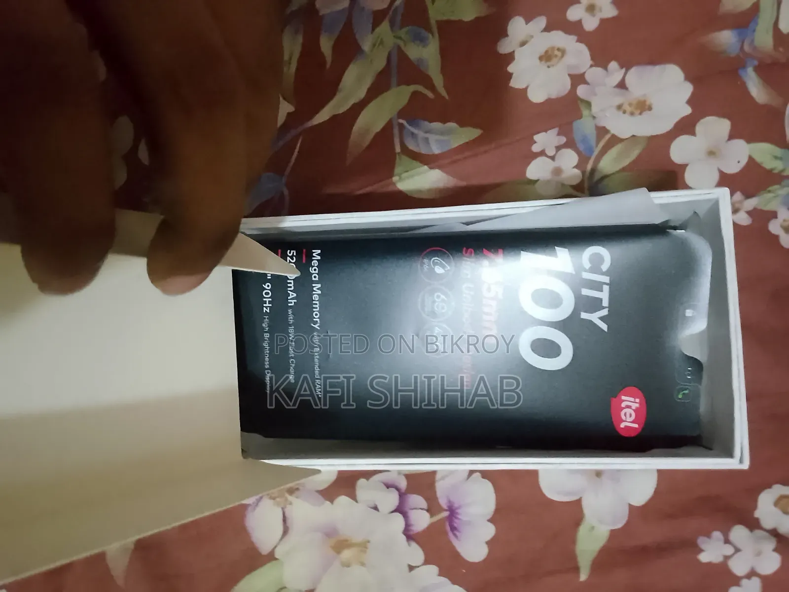 New Itel A100C 128 GB Purple