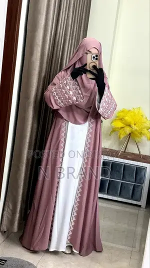 এমব্রয়ডারি আবায়া বোরকা