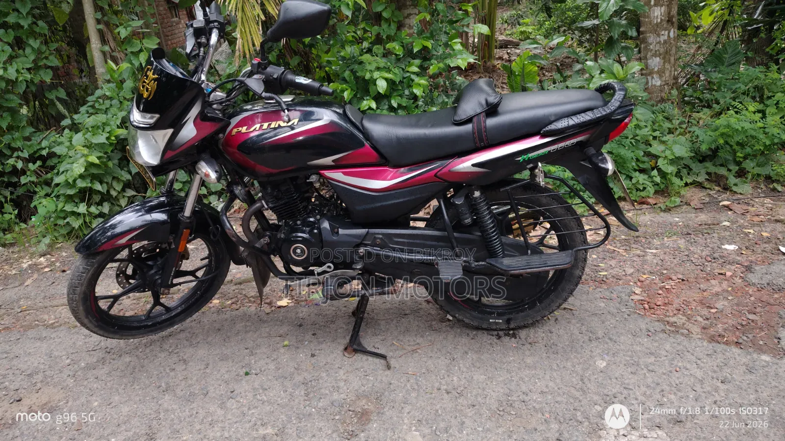 Bajaj Platina 110 2022 Black