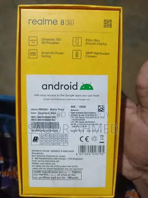 Realme 8 5G 128 GB Black