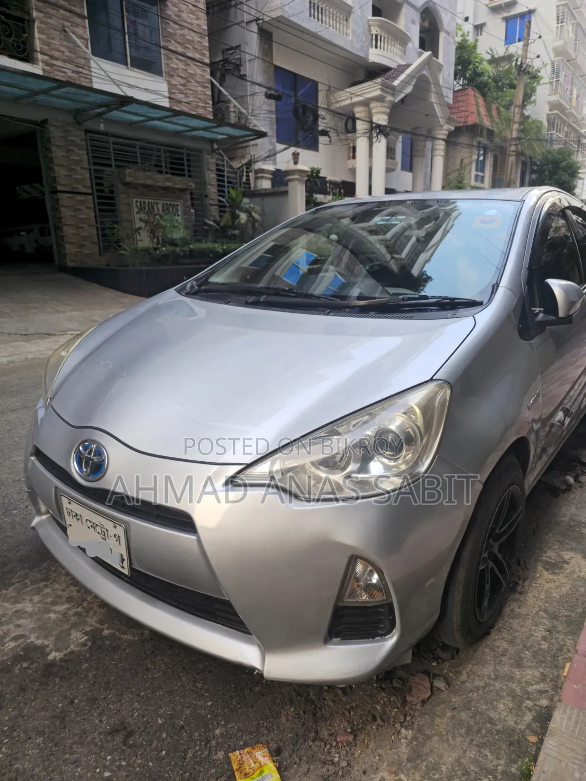 Toyota Aqua 2013 Silver