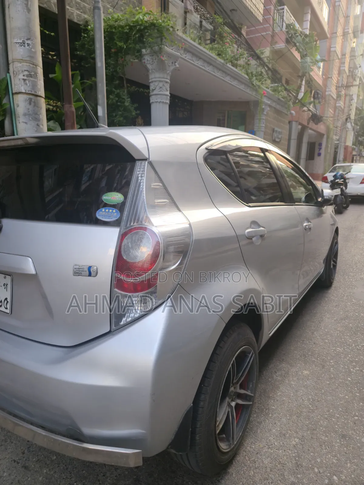 Toyota Aqua 2013 Silver