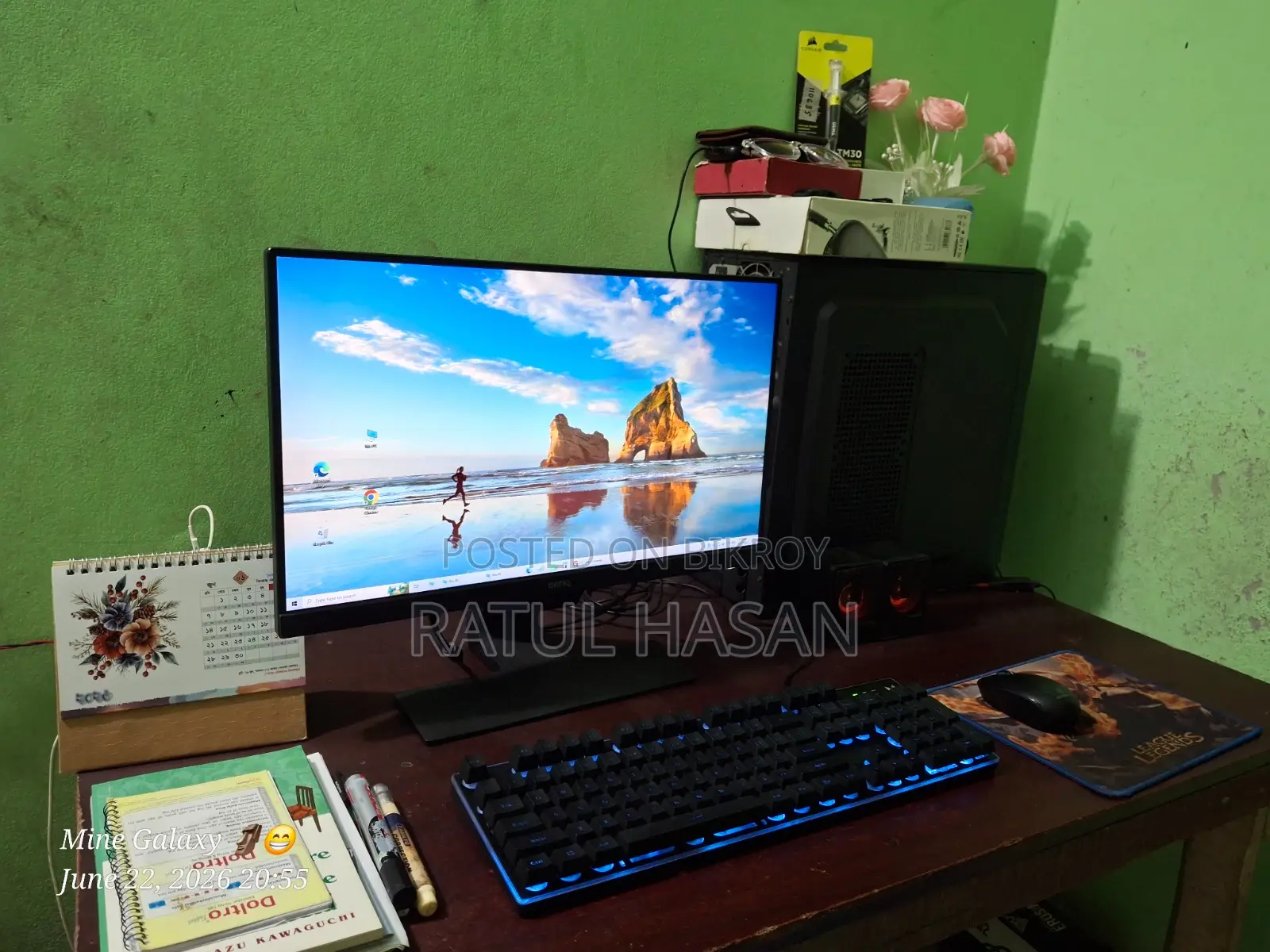 Desktop Computer 16GB Intel Core I5 SSD 256GB