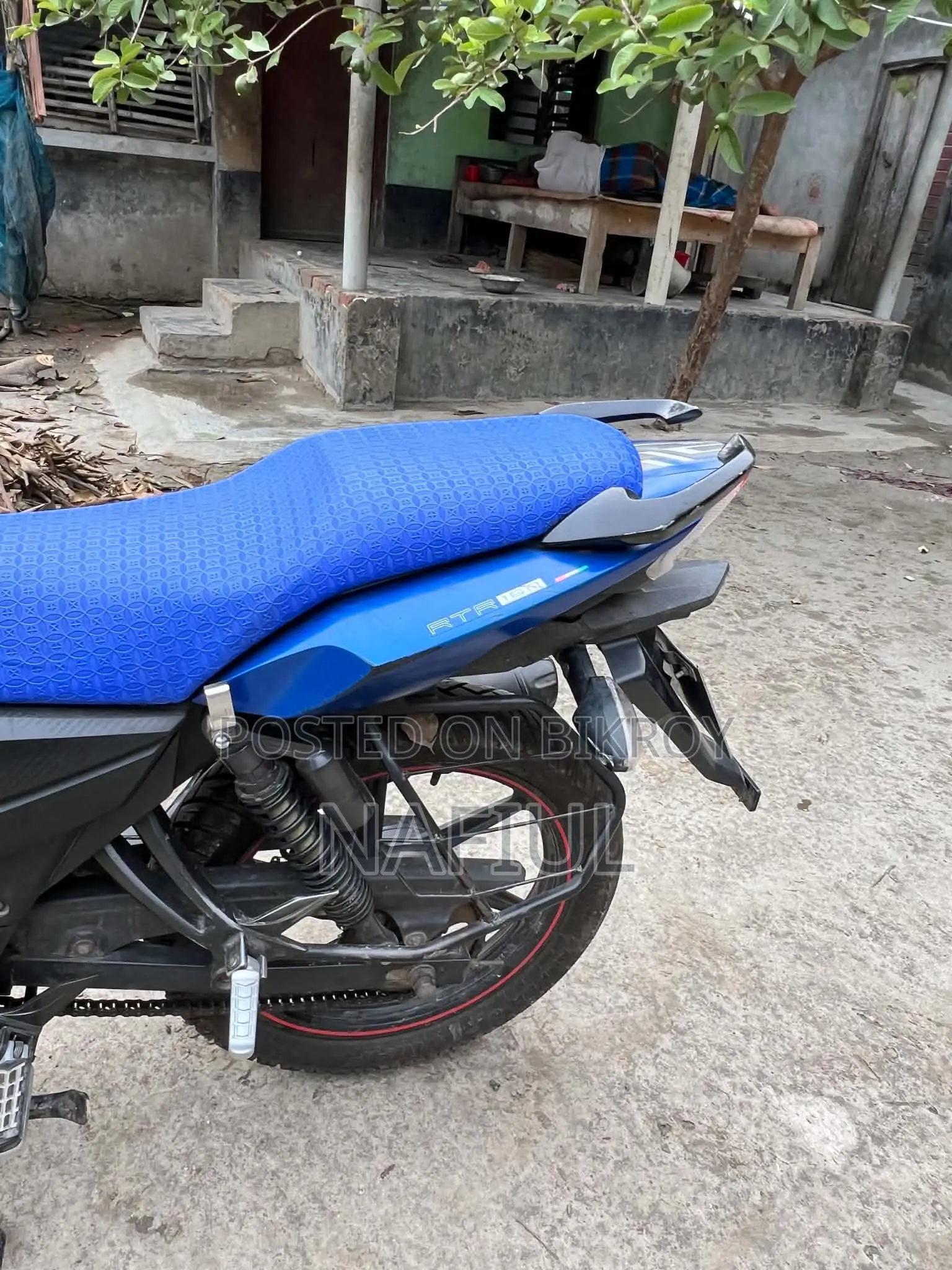 TVS Apache RTR 160 2V 2019 Blue