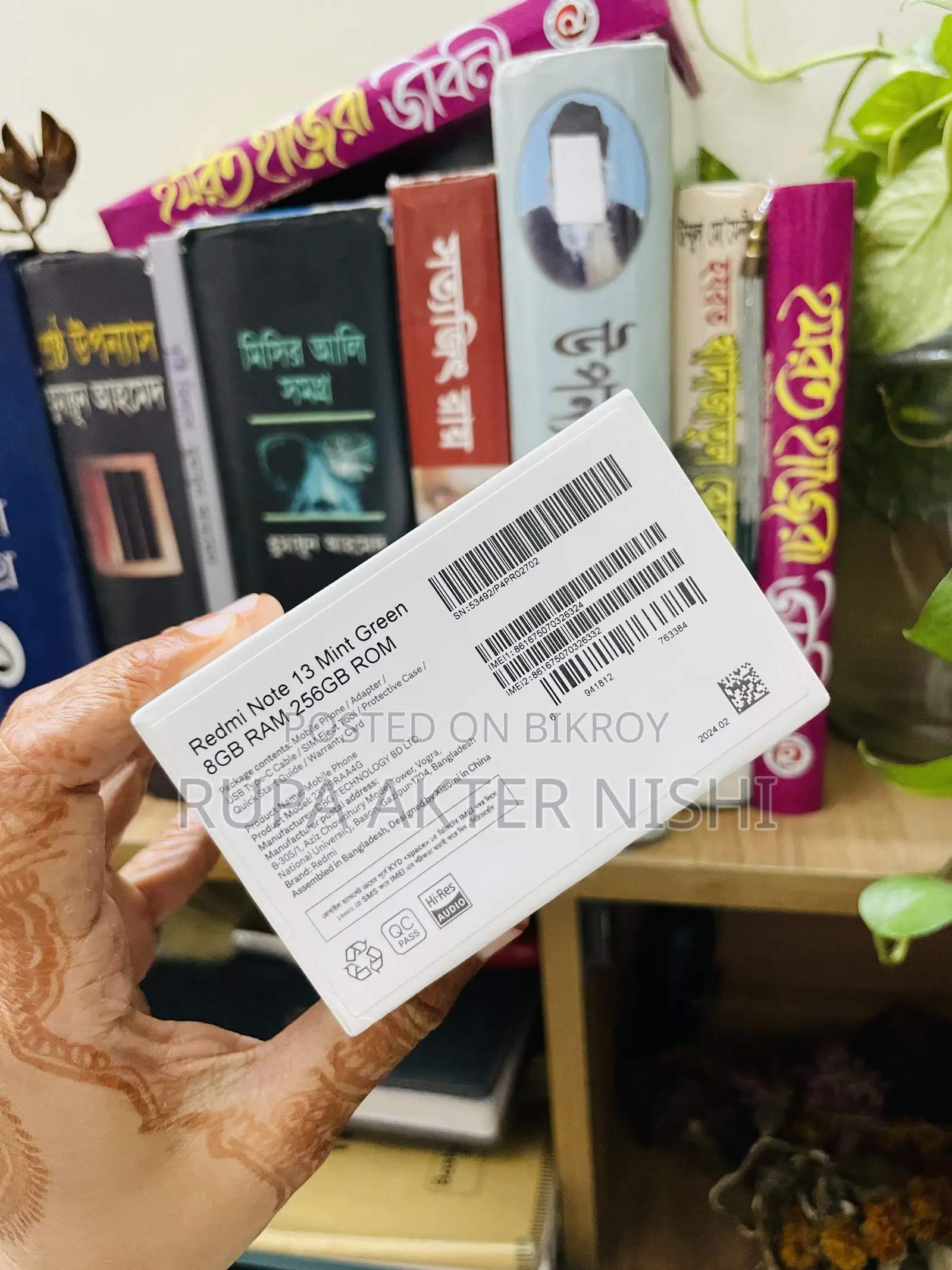Xiaomi Redmi Note 13 256 GB Green