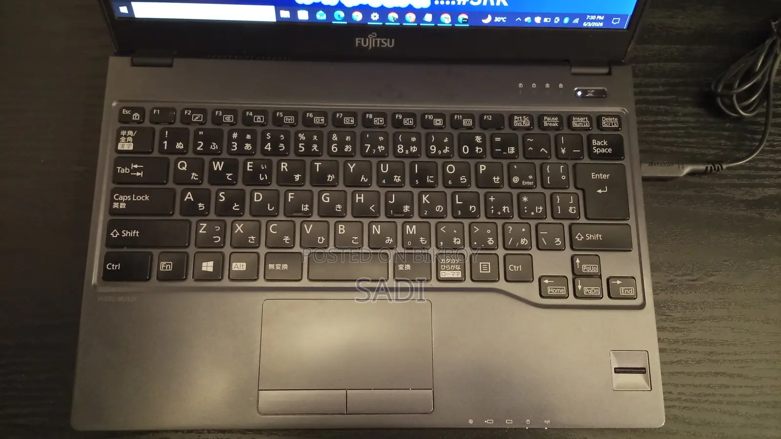 Laptop Fujitsu 12GB Intel Celeron SSD 128GB