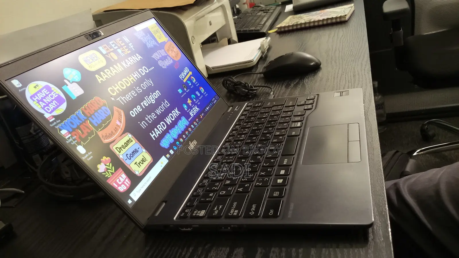 Laptop Fujitsu 12GB Intel Celeron SSD 128GB