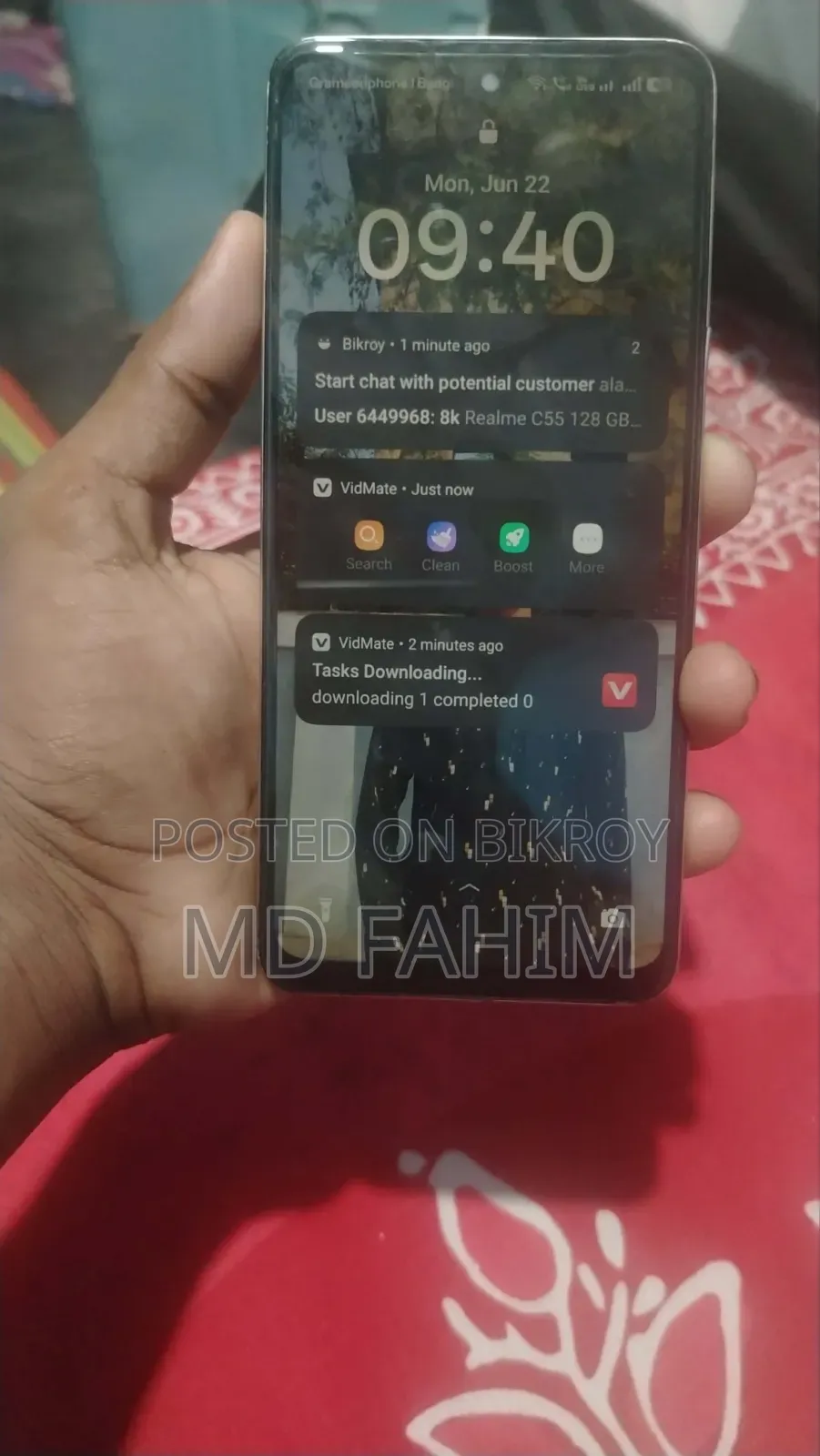 Realme C55 128 GB Rose Gold