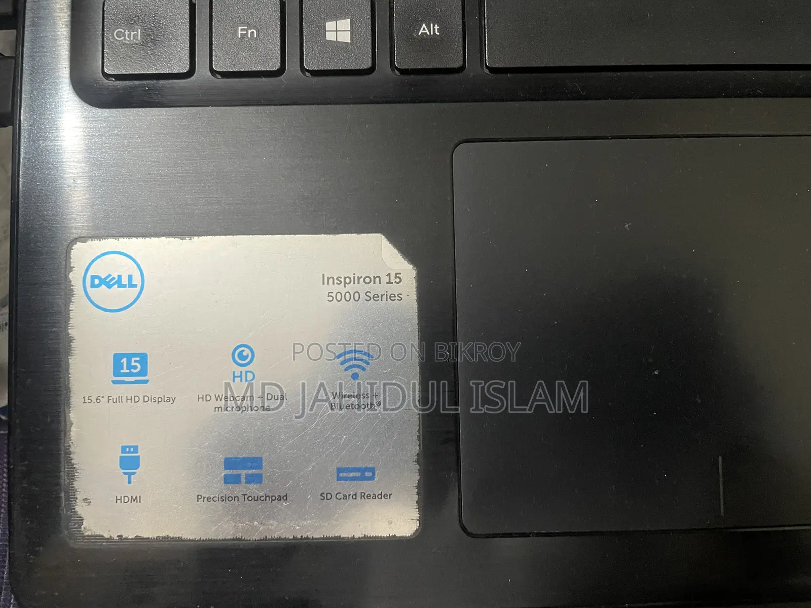 Laptop Dell Inspiron 15 4GB Intel Core I3 HDD+SSD 500GB