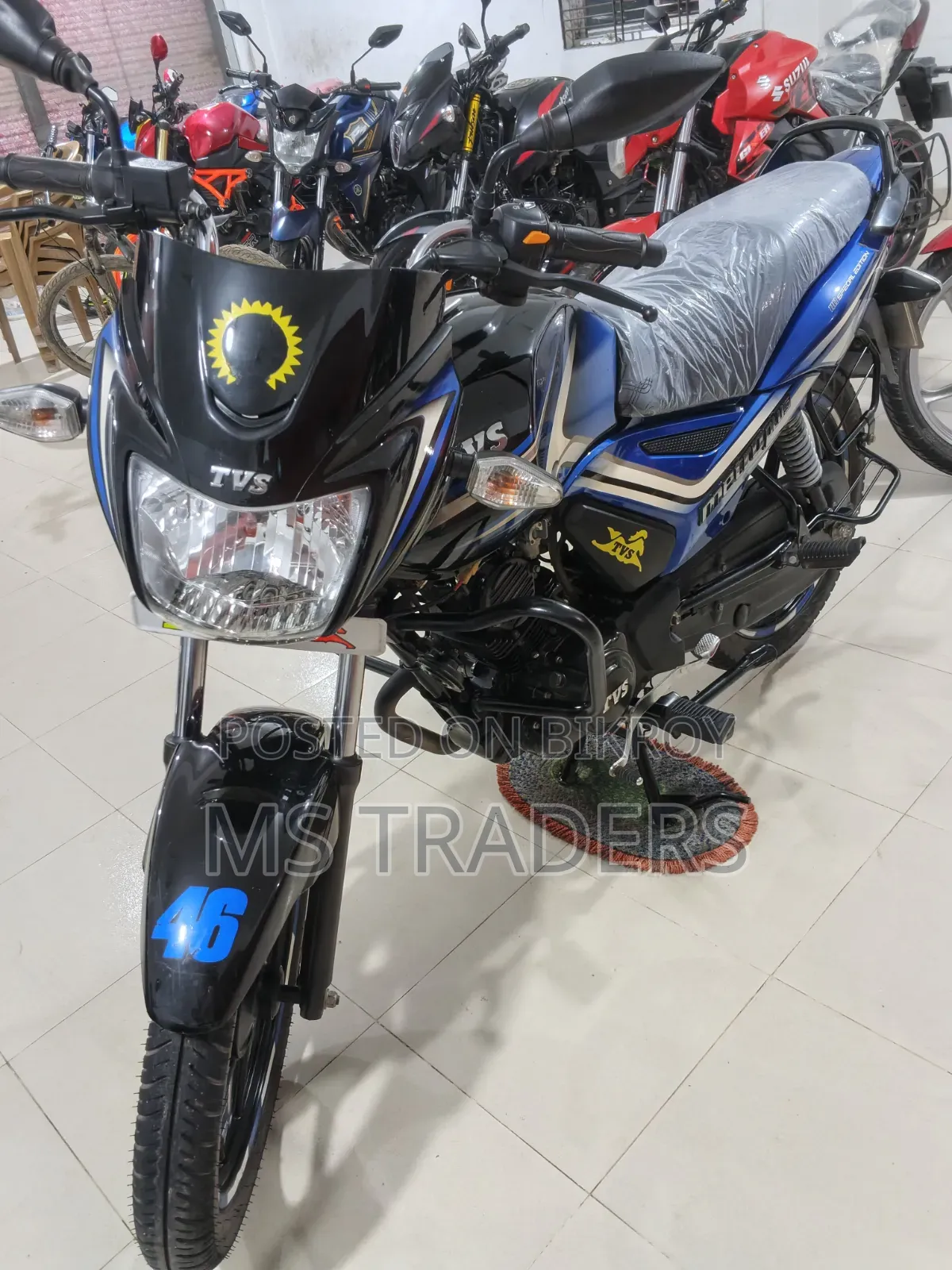 নতুন টিভিএস মেট্রো প্লাস ২০২৪ ব্ল্যাক