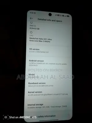 Xiaomi Poco M6 Pro 256 GB Silver