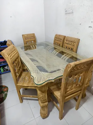 চিটাগাং সেগুন কাঠের ডাইনিং