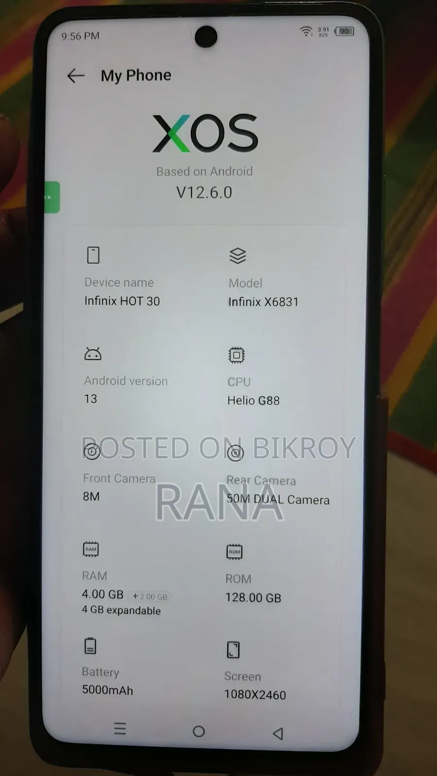 Infinix Hot 30 128 GB
