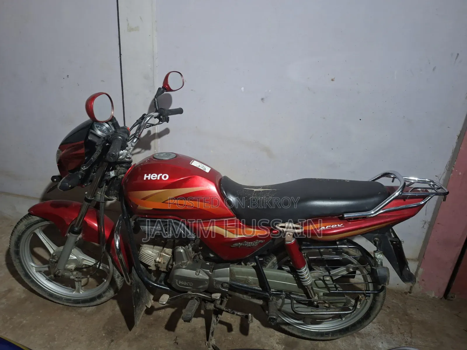 Hero Splendor Pro 2016 Red