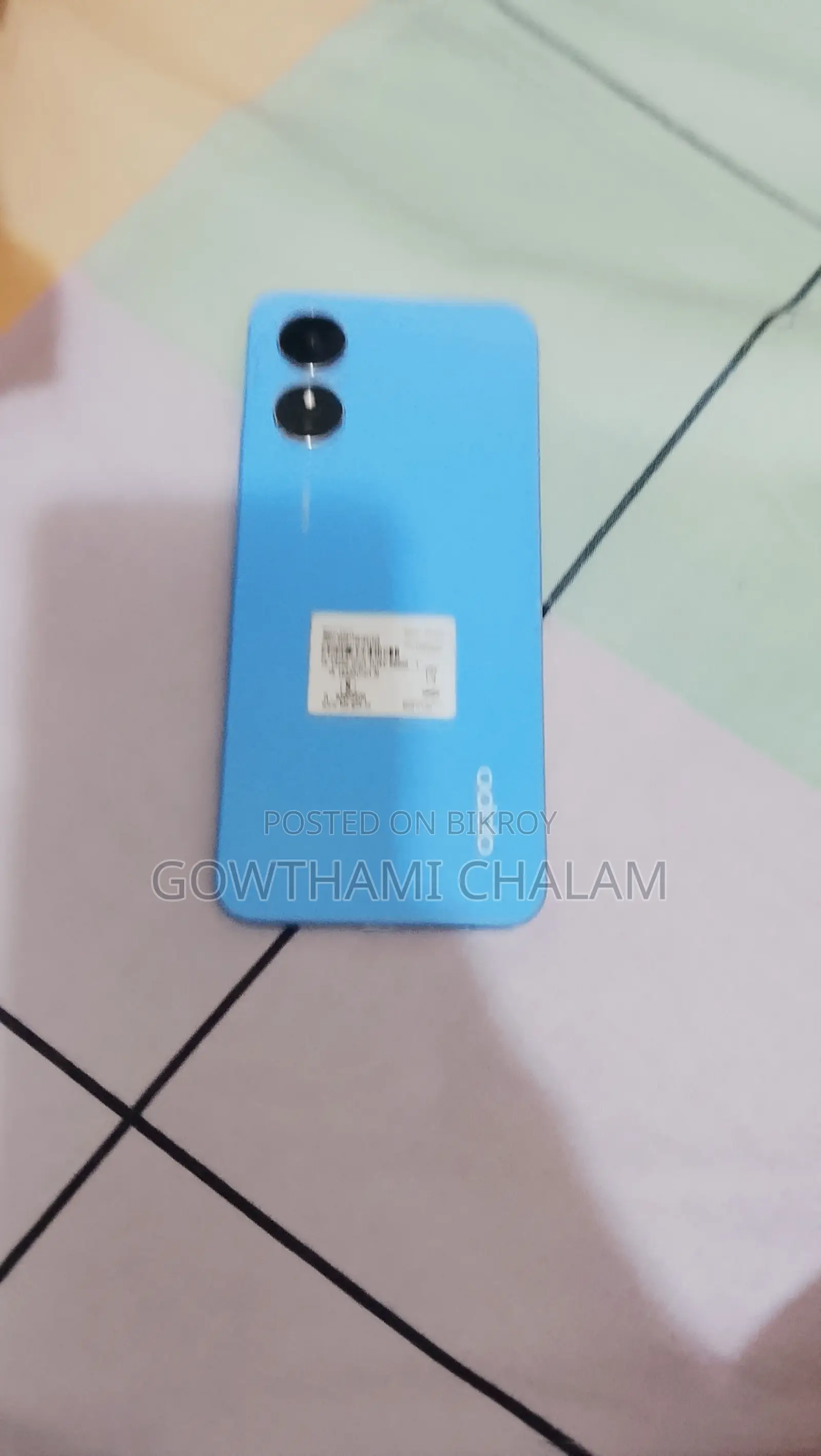 Oppo A17 64 GB Blue