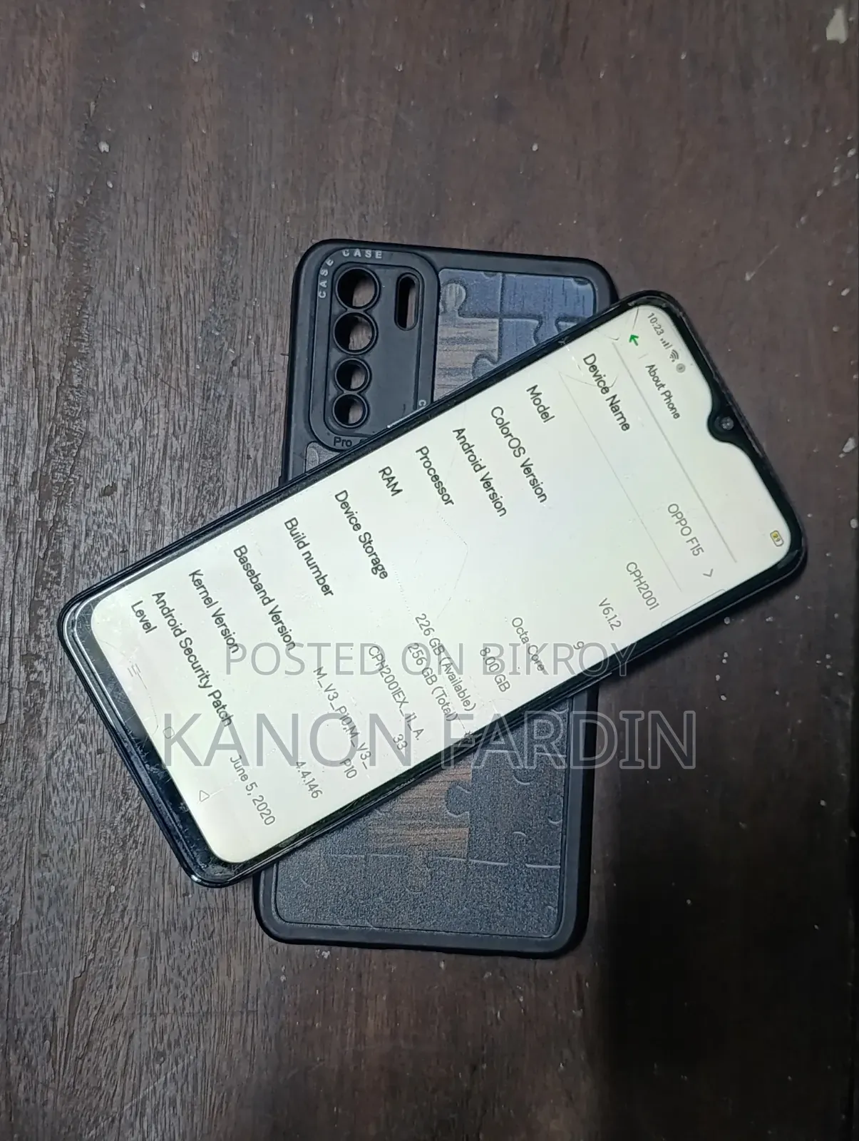 Oppo F15 256 GB Blue