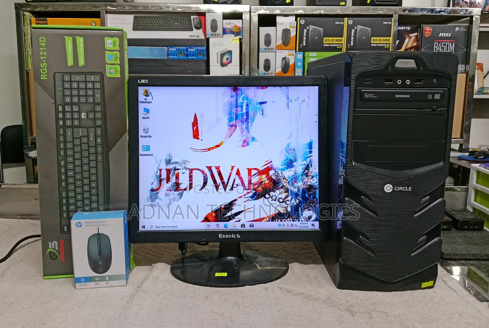 Desktop Computer 4GB Intel Core I3 HDD 500GB