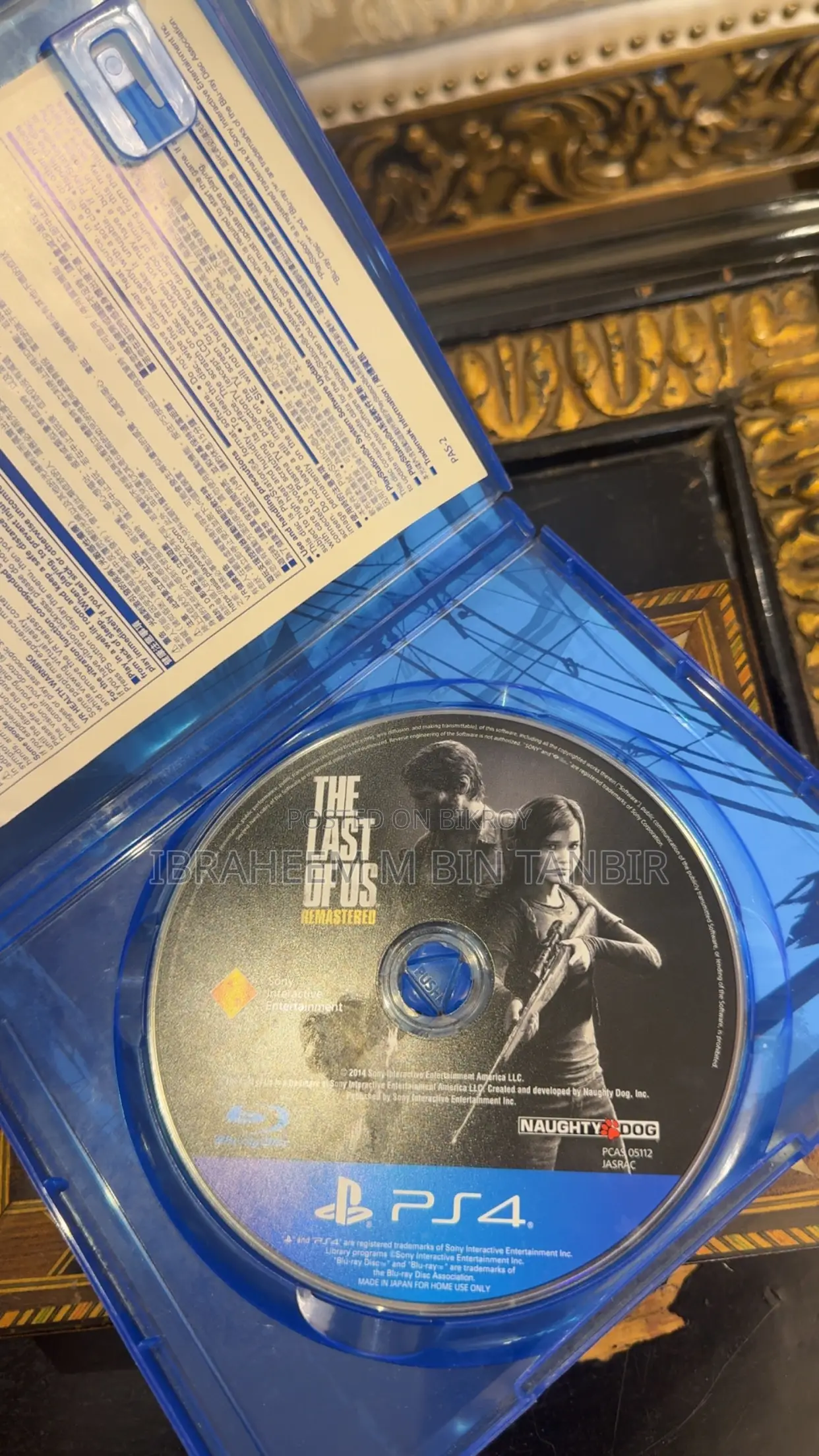 The Last of Us Remastered Ps4