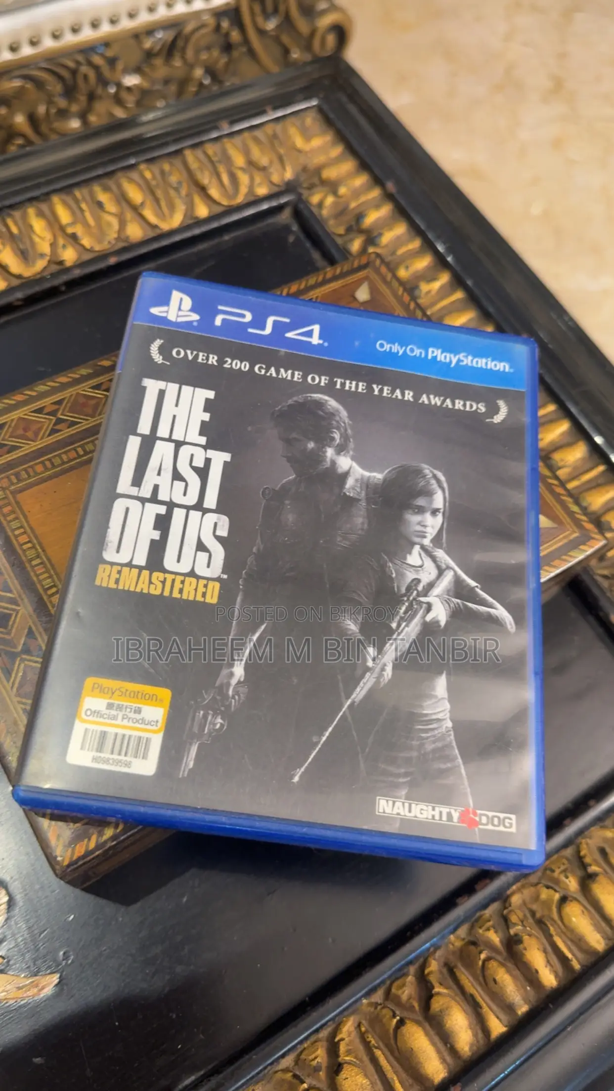 The Last of Us Remastered Ps4