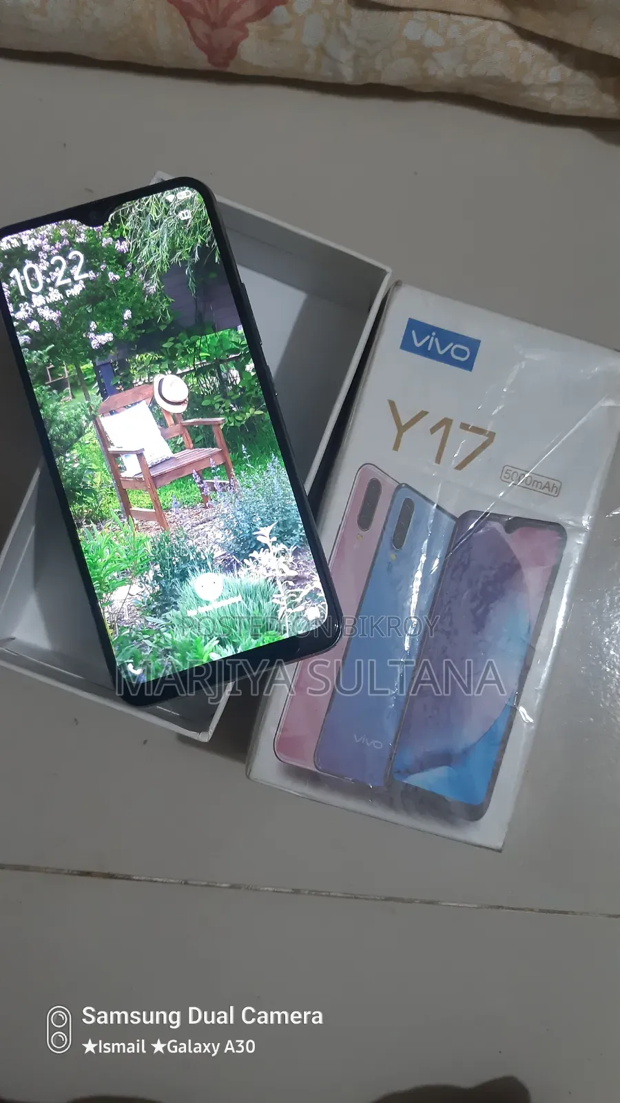 Vivo Y17 256 GB Blue