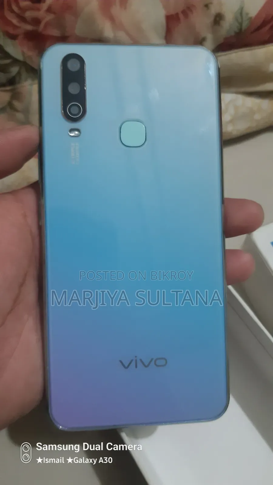 Vivo Y17 256 GB Blue
