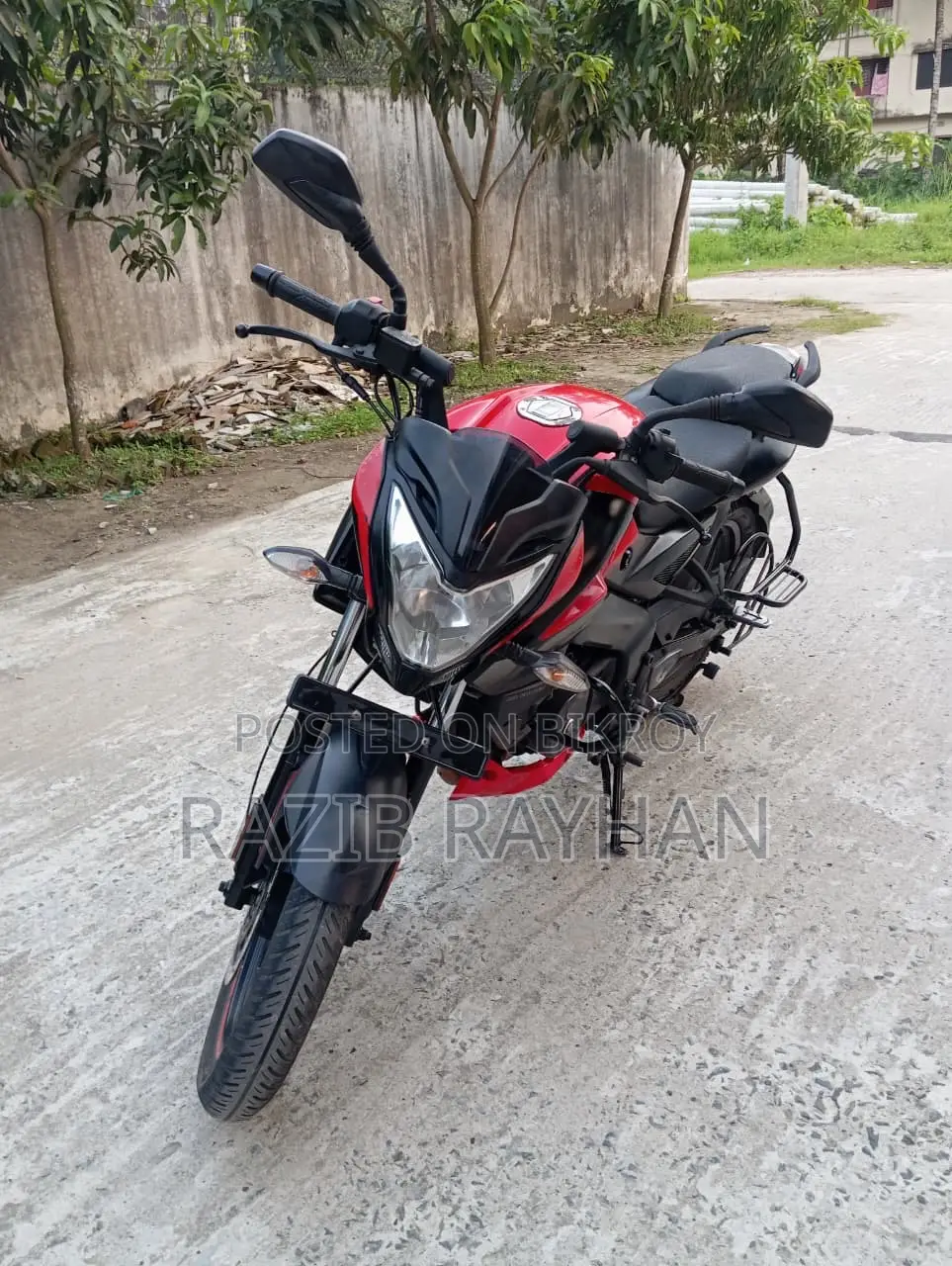 বাজাজ পালসার এন১৬০ ২০২১ লাল