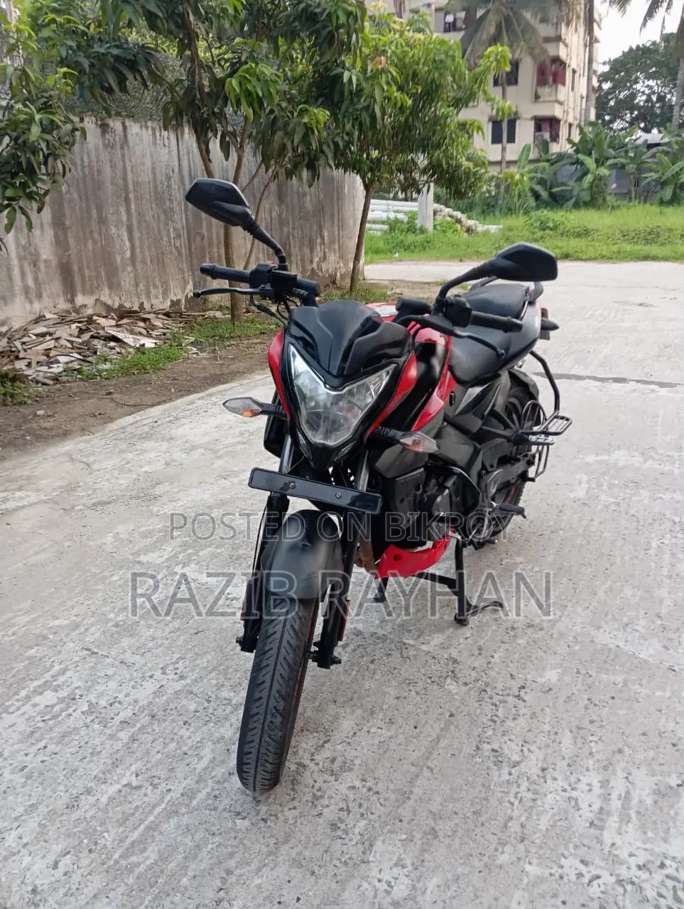 বাজাজ পালসার এন১৬০ ২০২১ লাল