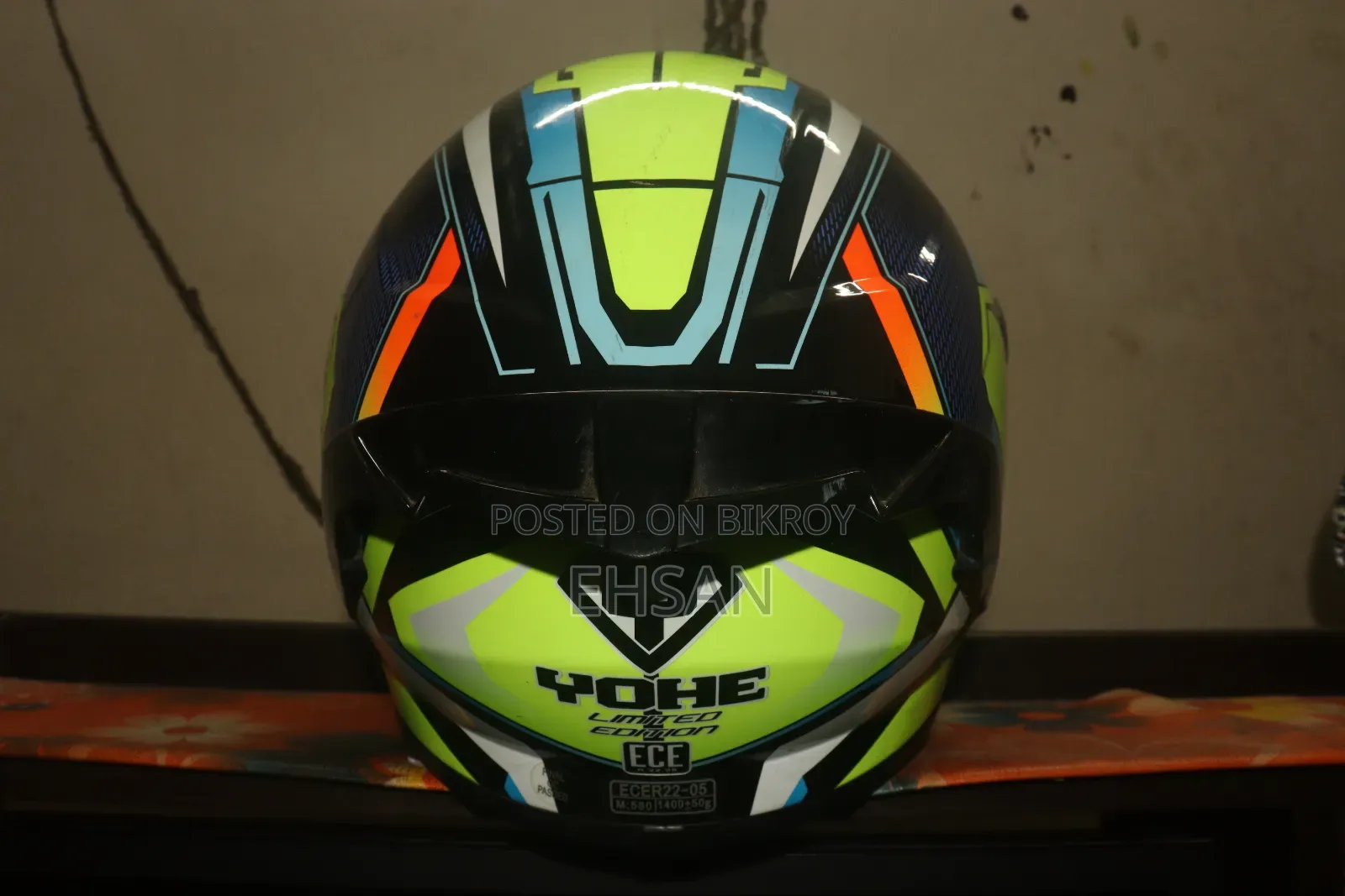 Yohe 978 Full Face Helmet Fresh Condition