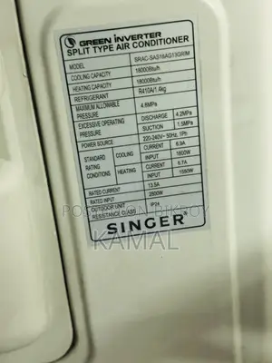 Singer Inverter AC 1.5 Ton