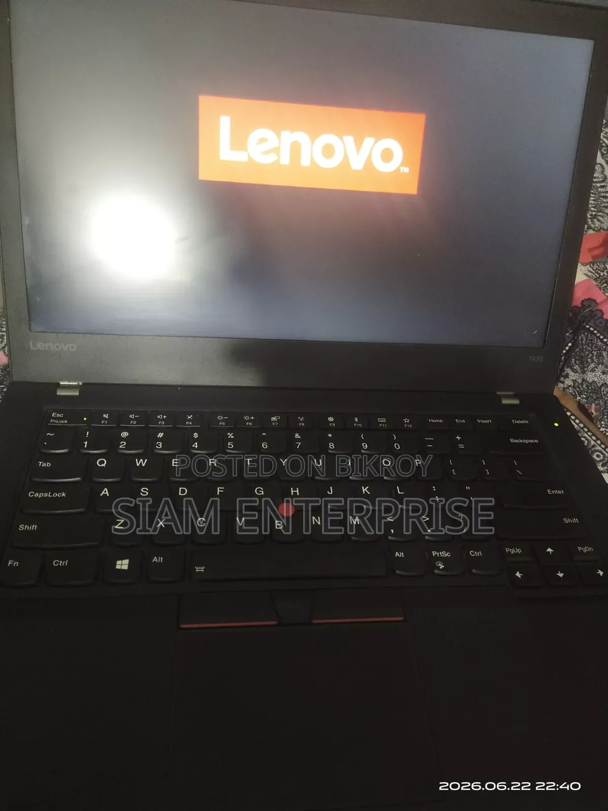 Laptop Lenovo ThinkPad T470 8GB Intel Core i5 SSD 256GB