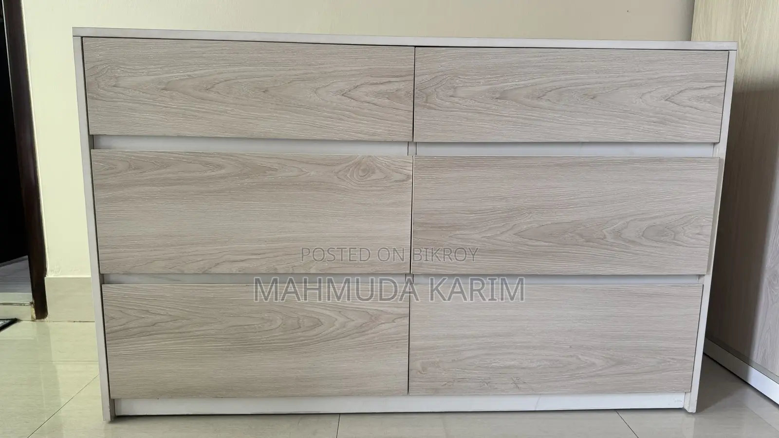Custom Made Almira and Chest of Drawer