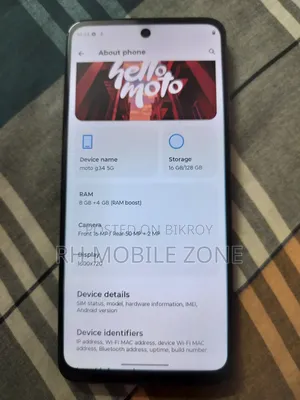 Motorola G34 5G 128 GB Blue