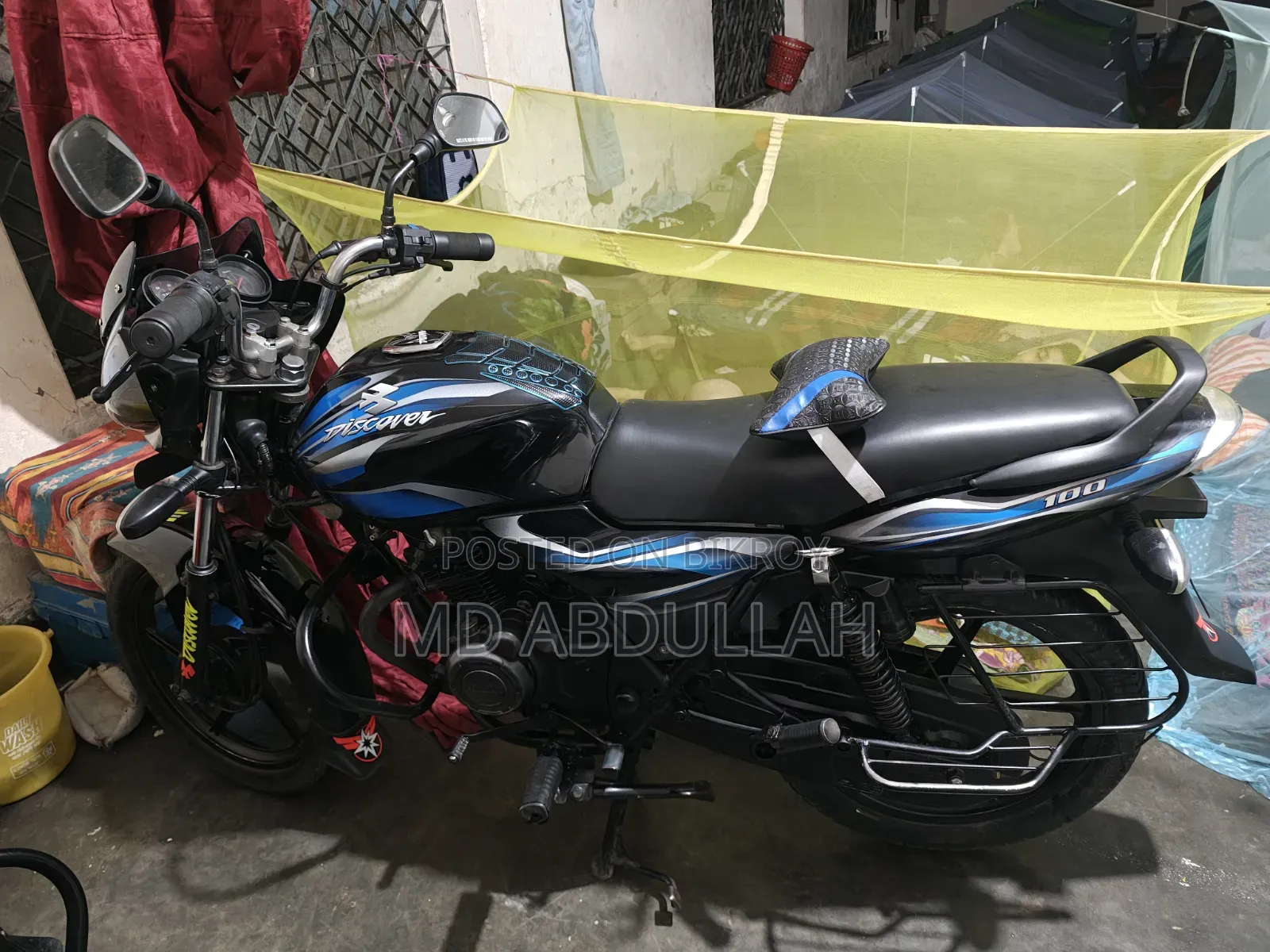 Bajaj Discover 100 2012 Black