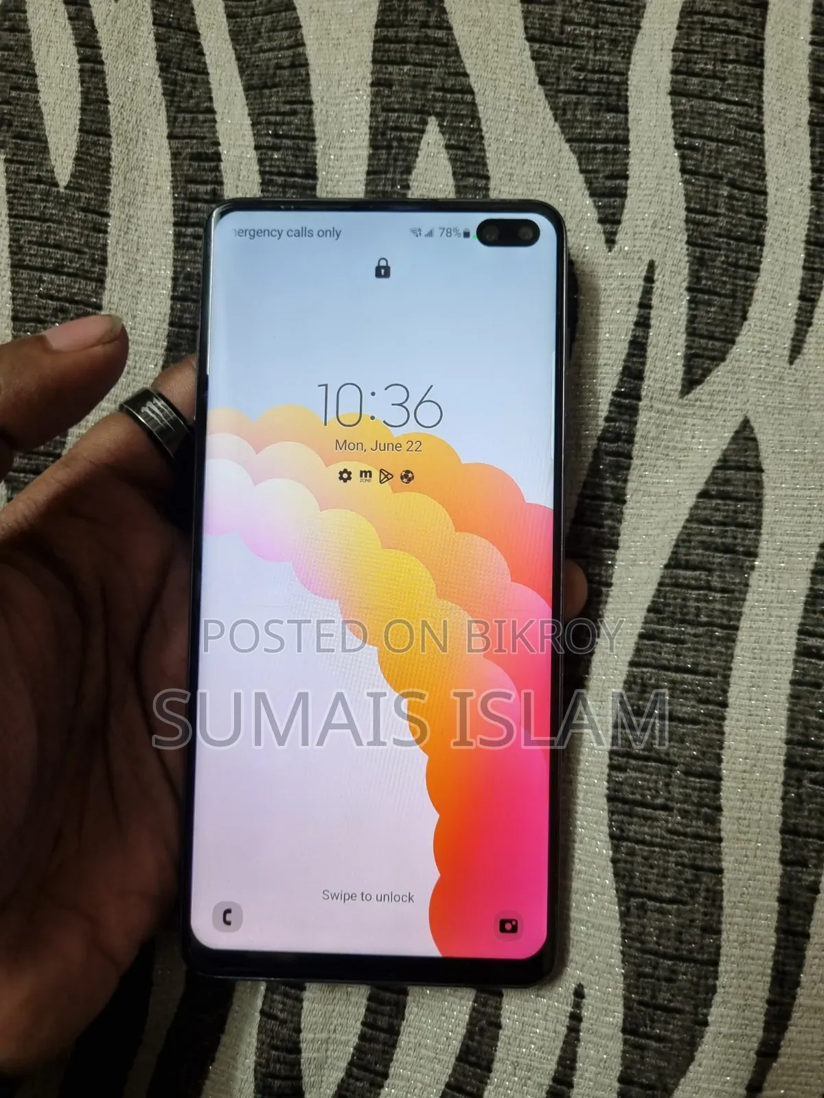 Samsung Galaxy S10 Plus 128 GB Blue