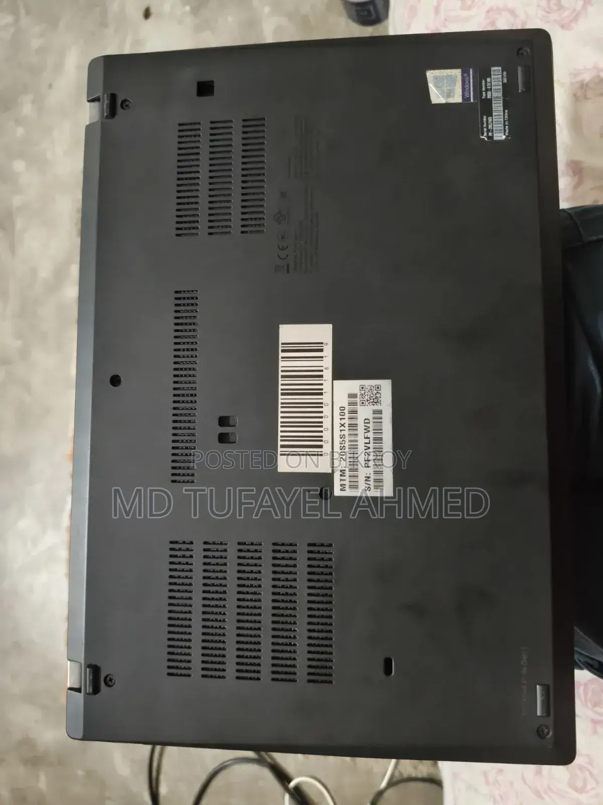 Laptop Lenovo ThinkPad P14s 16GB Intel Core I7 SSD 256GB