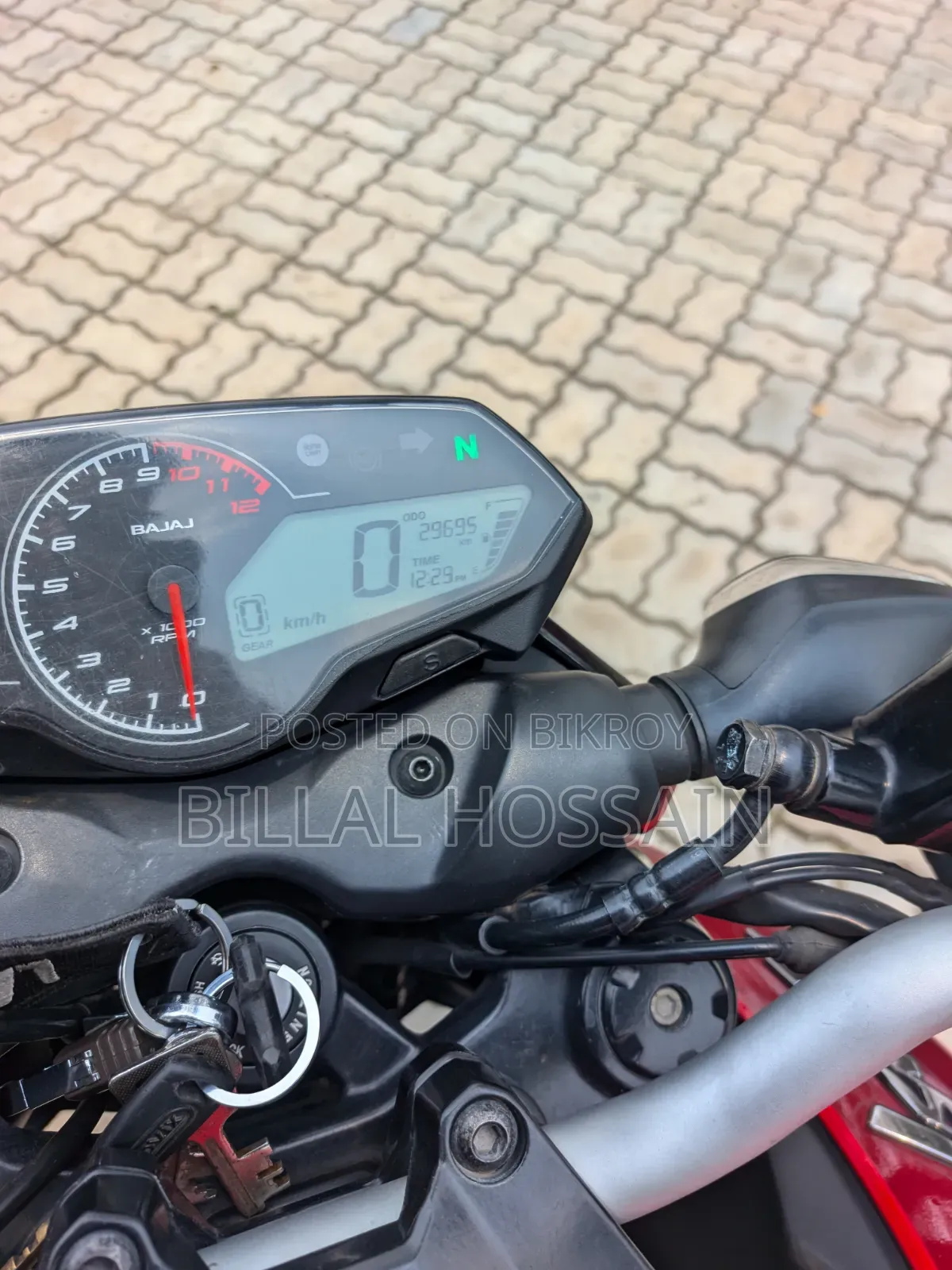Bajaj Pulsar N160 2023 Red