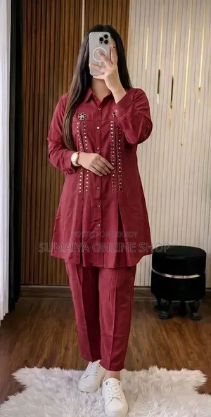 Ladies Pant and Shirt Two Piece