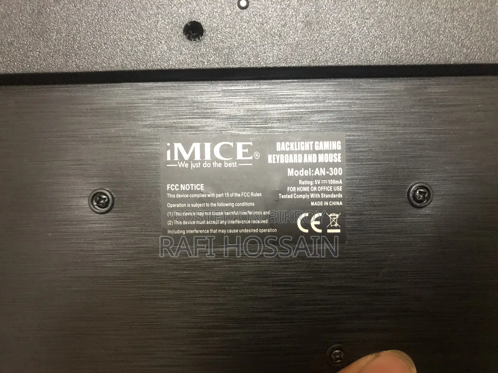 Imice AN300 RGB Keyboard + Mouse Combo for Gaming