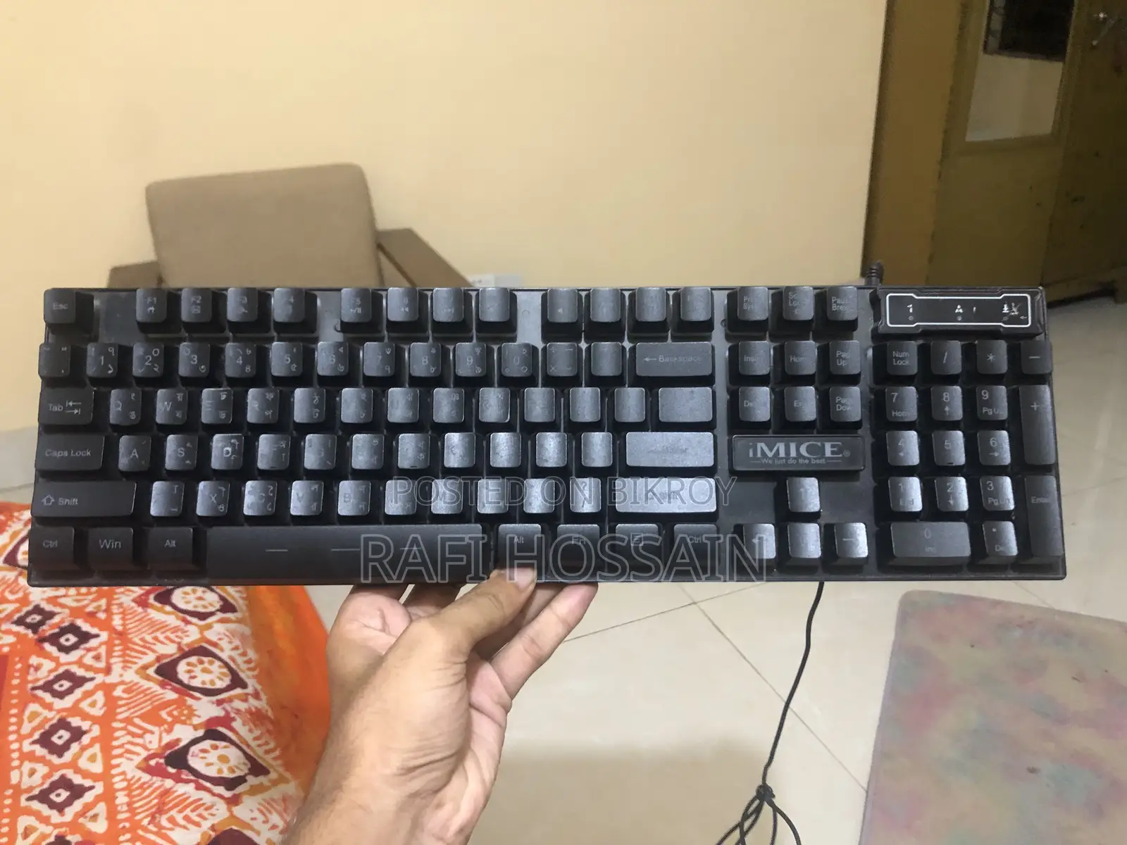 Imice AN300 RGB Keyboard + Mouse Combo for Gaming