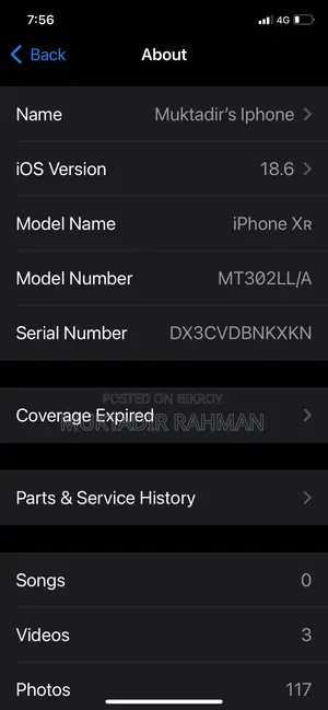 Apple iPhone XR 64 GB Black